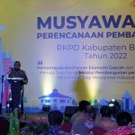 Bupati Bekasi, Eka Supria Atmaja saat membuka RKPD 2022 Kabupaten Bekasi (18/3).